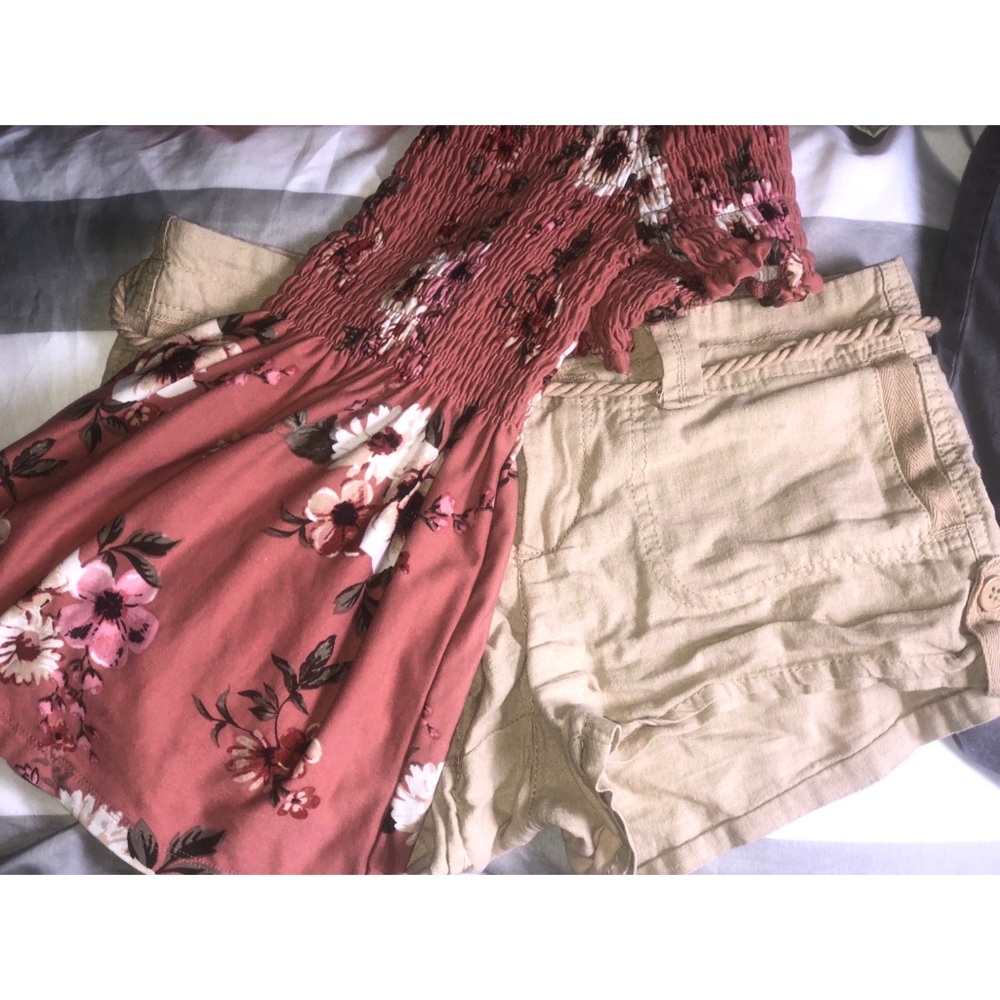 SET-Off Shoulder Top & Shorts